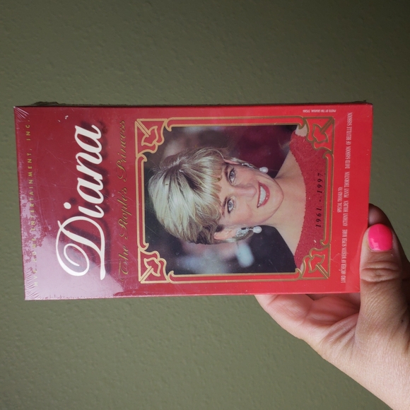 Media New Diana The Peoples Princess Vhs Poshmark